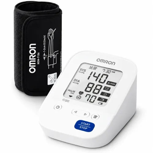 omron hem-7156 automatic upper arm blood pressure monitor with intelliwrap cuff for home blood pressure monitoring