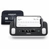 omron hem-7530t blood pressure monitor with ecg function, upper arm cuff, smartphone display and bluetooth connectivity