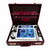 physiotherapy laser therapy device with probe accessories and portable carry case