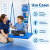 platform swing use cases for sensory integration therapy, balance and coordination, vestibular activities and indoor therapy rooms