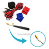 Medansh muscle stimulator accessories complete kit with electrode gel and leads