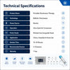 portable shockwave therapy technical specifications for clinics hospitals and home use