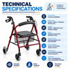 premium rollator walker