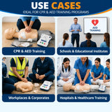 prestan aed ultratrainer for cpr and aed training in schools, workplaces and healthcare institutions
