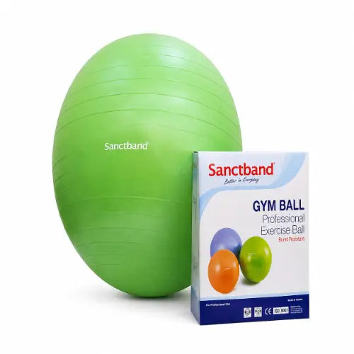 sanctband gym ball green 65 cm professional exercise ball
