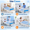 semi fowler electric hospital bed use cases for home patient care, post-surgery recovery, clinic and ward use, and comfortable backrest support