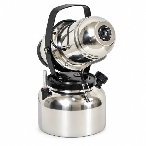 stainless steel ulv fogger machine with 5 litre tank and adjustable spray head for sanitization and disinfection use