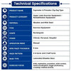 Supinator and pronator zig-zag type technical specifications