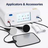 Tecar therapy machine applicators and accessories – capacitive resistive electrodes and gel