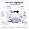 Tecar therapy machine feature highlights – radiofrequency capacitive resistive modes adjustable power