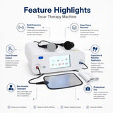 Tecar therapy machine feature highlights – radiofrequency capacitive resistive modes adjustable power