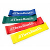 theraband loop band combo with yellow, red, green and blue resistance bands for exercise, physiotherapy and rehabilitation