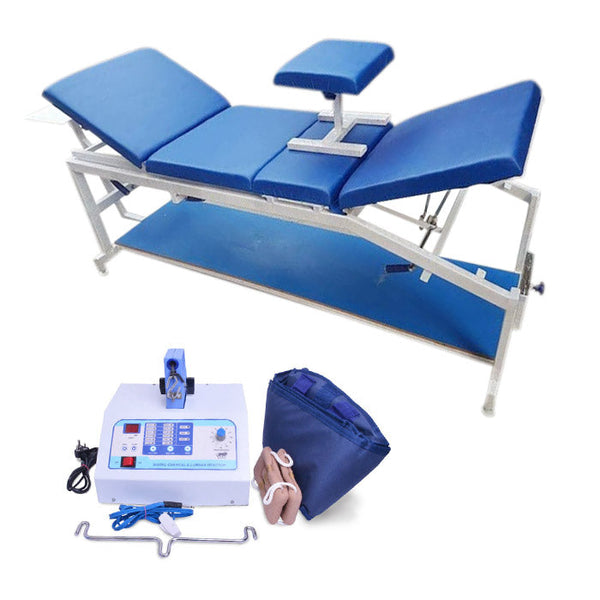 Traction Cervical, Lumbar with 4 Fold Table