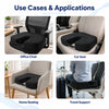 use cases of gel coccyx seat cushion for office chair home use travel support and tailbone pain relief