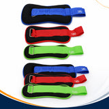 weight cuffs combo set with 0.5 kg 1 kg and 2 kg weighted exercise cuffs