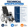 wheelchair commode