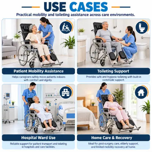 wheelchair commode