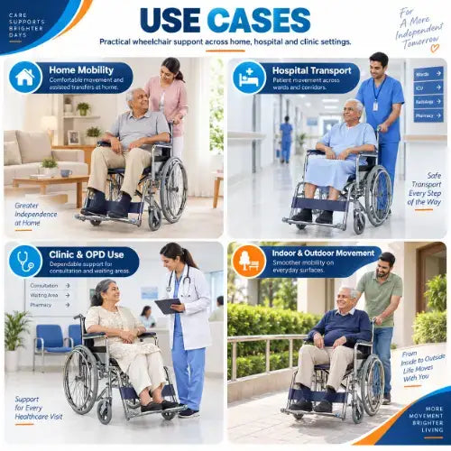 wheelchair with spoke wheels