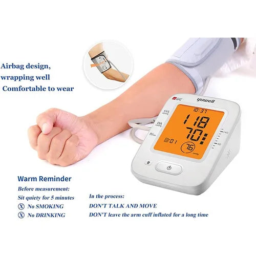 Digital BP Monitor Yuwell YE660F