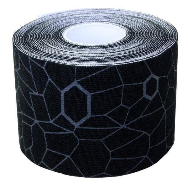 Theraband USA Kinesiology Tape Black Grey Print