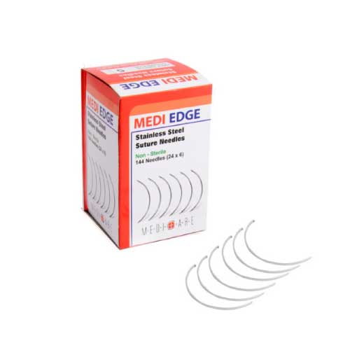 Suture Needles Straight Triangular (144 Needles)