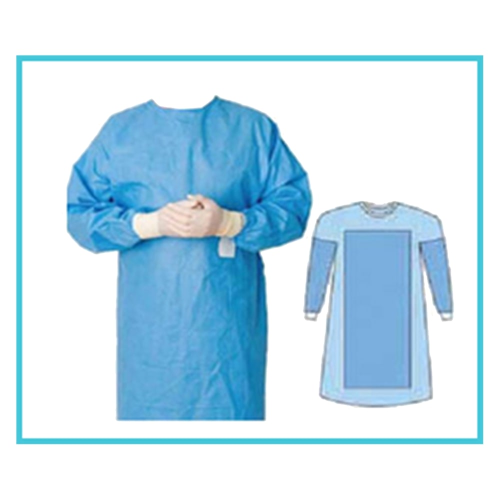 Reinforced Disposable Wraparound Gown Sterile with Indicator