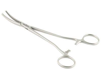 Hysterectomy Clamp Forcep 8 inch Curved