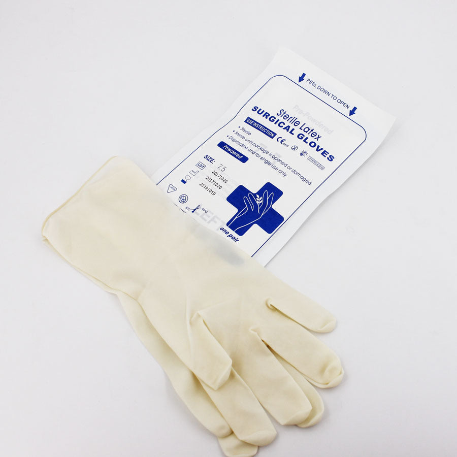 Powder Free Surgical Gloves Sterile (Pack of 10)