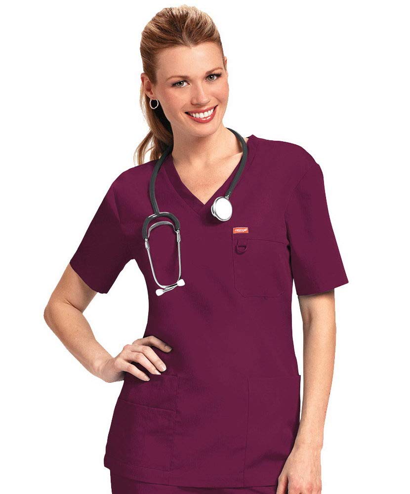 Premium Scrub Suit for Female Doctors Magenta