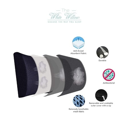 LUMBER BACK SOPPORT HARD FOAM CUSHION 
