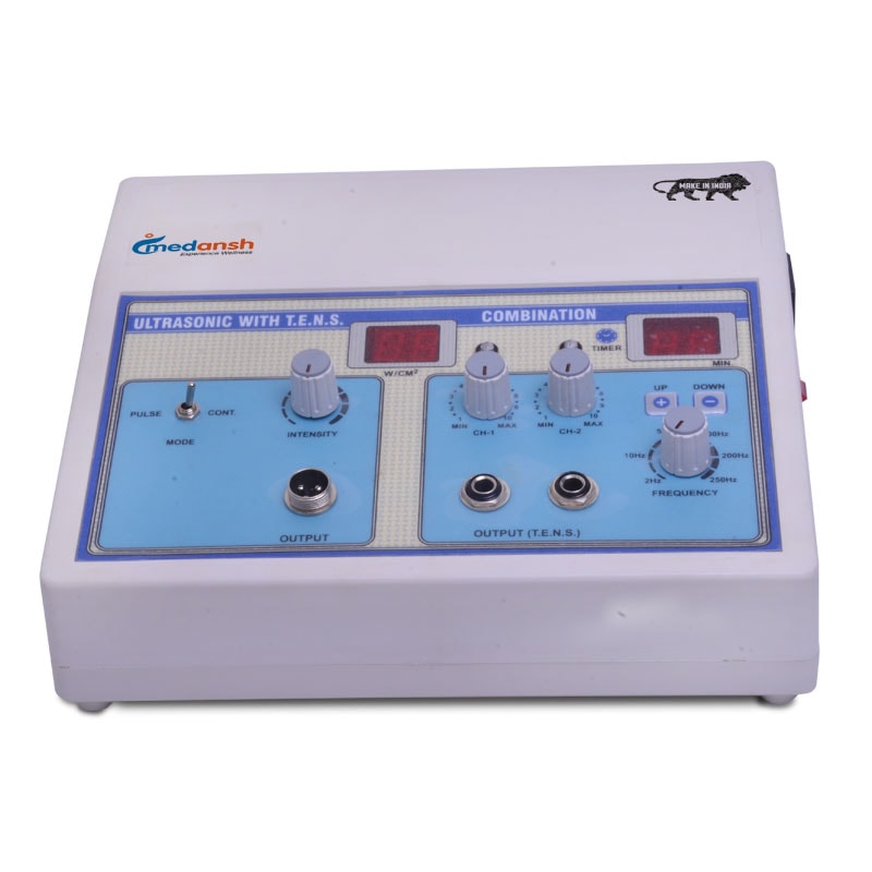 Ultrasonic with 2 channel TENS Combo Machine