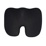 Coccyx seat cushion with tailbone cut-out for office chair