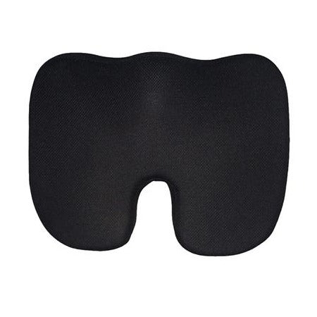 Coccyx seat cushion with tailbone cut-out for office chair