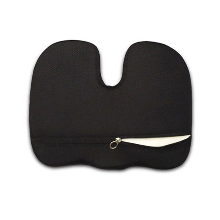 Coccyx cushion cut-out design relieving tailbone pressure