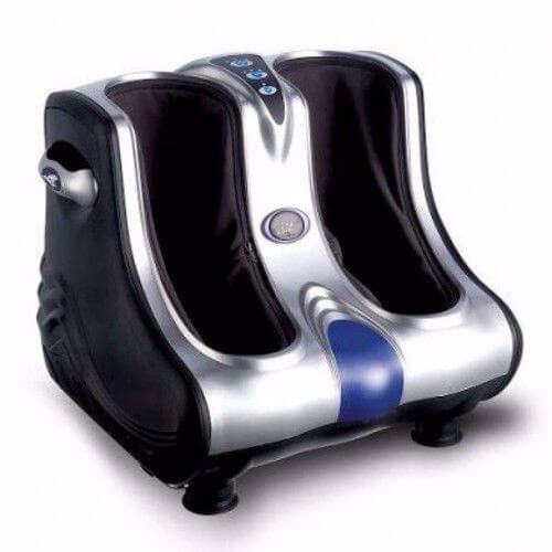 Presens electric foot massager machine with rubber kneading pad