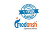 Medansh physiotherapy product warranty information card