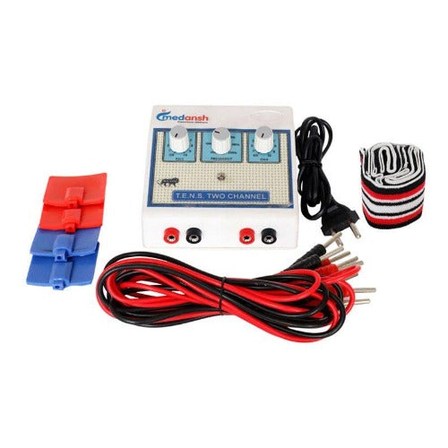 2 Channel TENS Machine Portable Electrotherapy Device