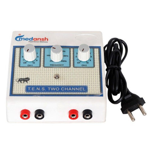 2 Channel TENS Machine Portable Electrotherapy Device