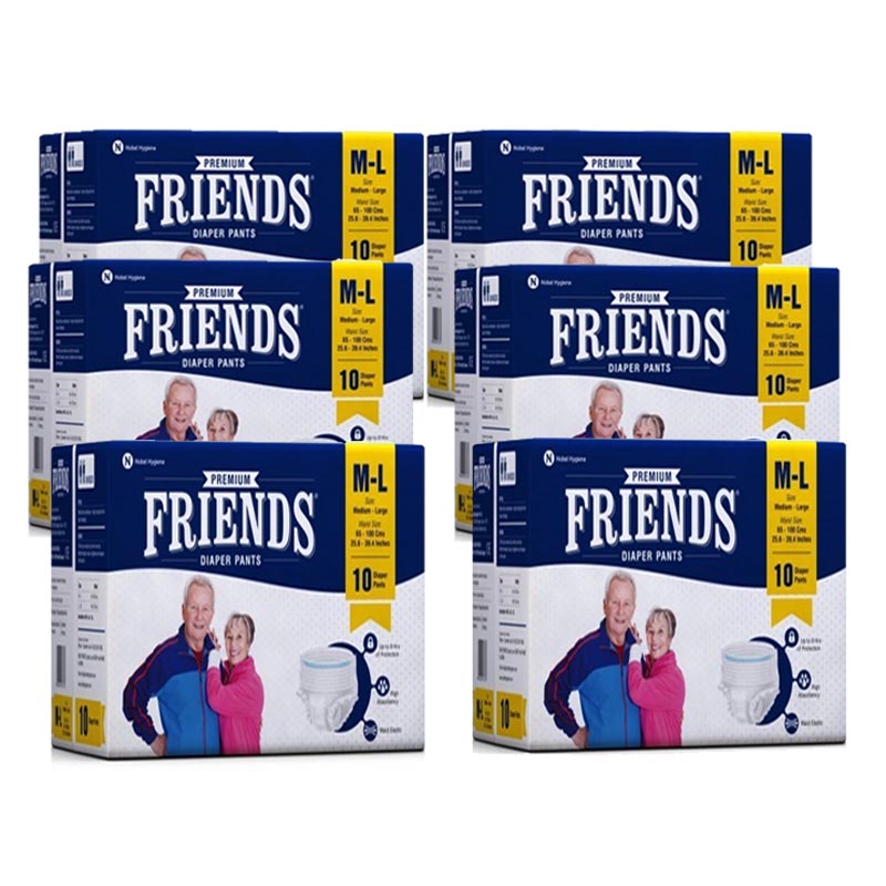 Friends Premium Adult Diapers  Pant Style  Friends Diaper