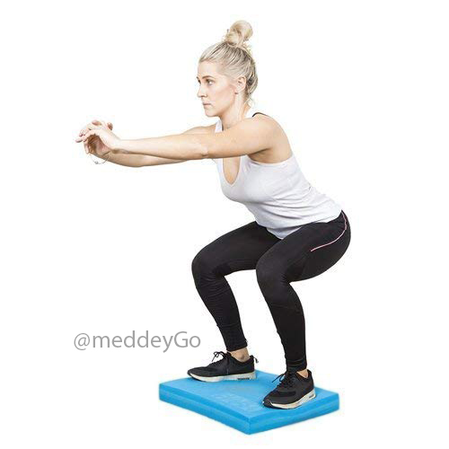Premium Yoga Balance Pad - Foam Pad For Exercise - Joint Support