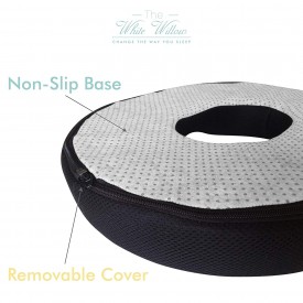 Memory Foam Hemorrhoid Tailbone Cushion Small Black Seat Cushion Pain  Relief Donut Pillow for Coccyx, Prostate, Sciatica, Pelvic Floor, Pressure  Sores, Pregnancy, Perineal Surgery, Postpartum Recovery 