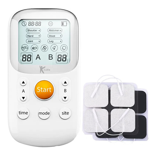 Beurer EM34 TENS Unit Muscle Stimulator, 2-in-1 Knee & Elbow TENS Machine,  E-Stim Device for Knee Pain Relief with 25 Intensity Levels, Electric