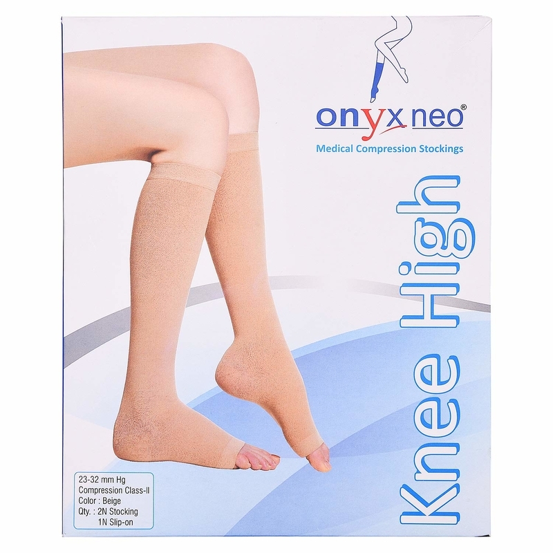 onyx neo medical compression stockings thigh high for varicose veins